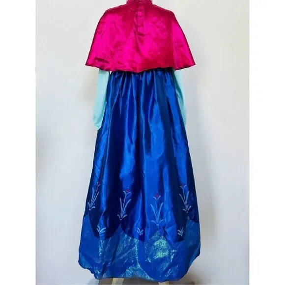 Disney Girls Kids 8 Anna Frozen Halloween Costume - Picture 6 of 9
